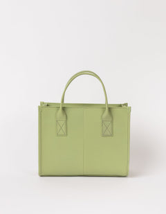 Jackie Midi Classic Leather Tea Green