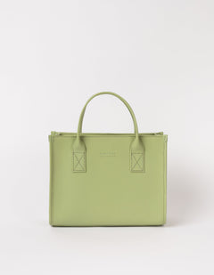 Jackie Midi Classic Leather Tea Green
