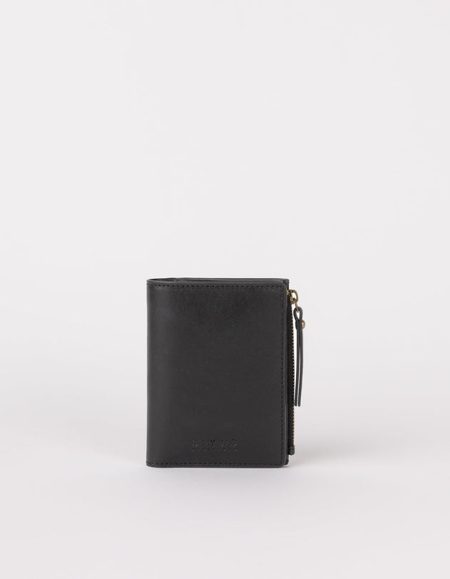 Jamie Wallet Black Classic Leather