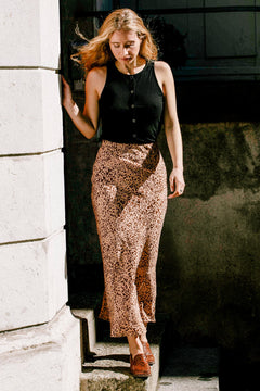 Iris Skirt Leopard