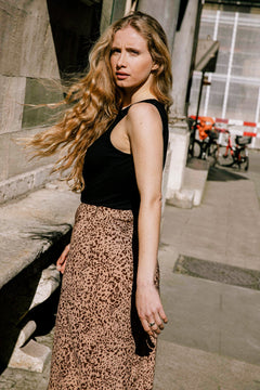 Iris Skirt Leopard