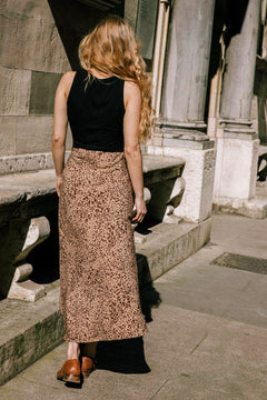 Iris Skirt Leopard