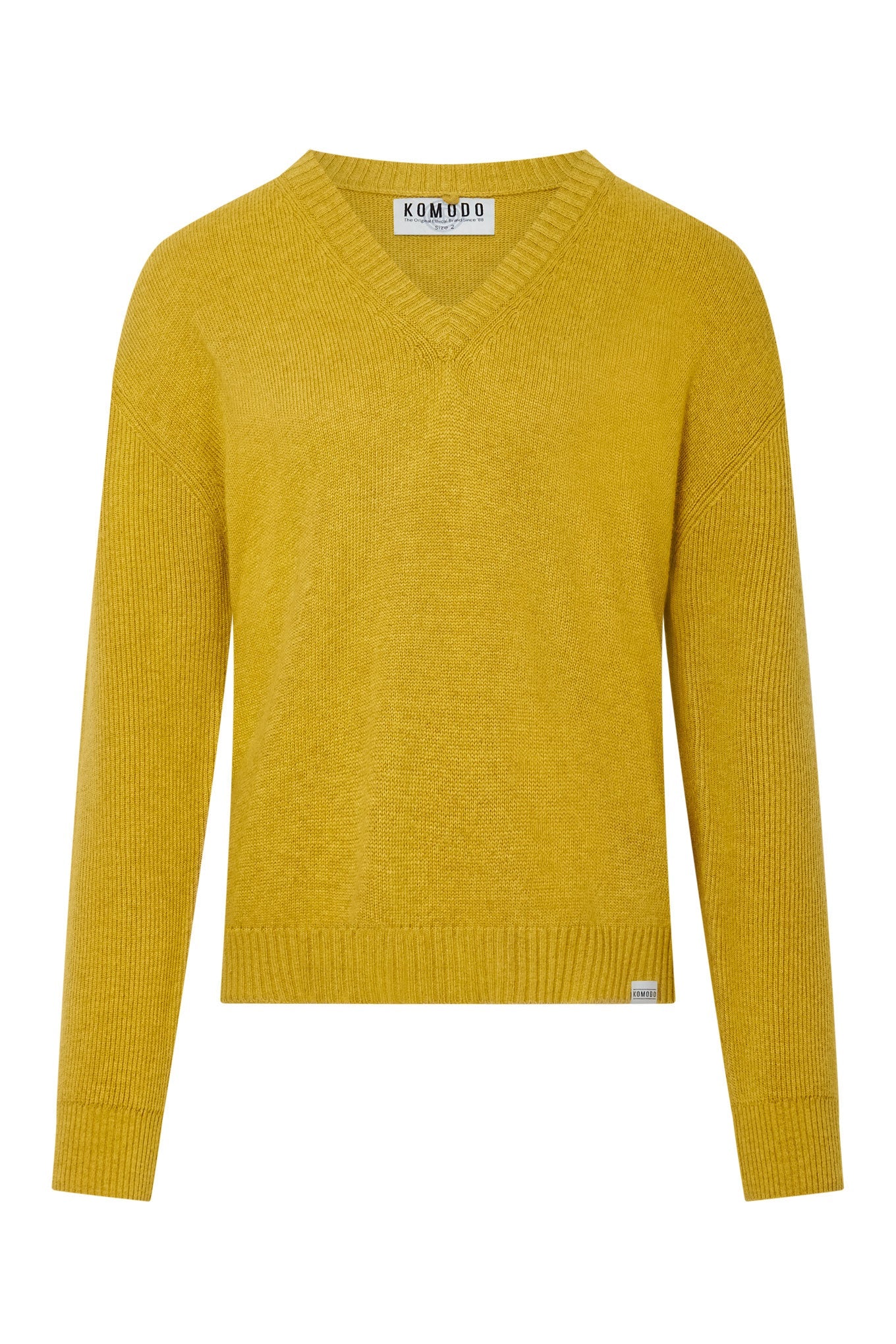Wonder Wool Blend Jumper Mustard