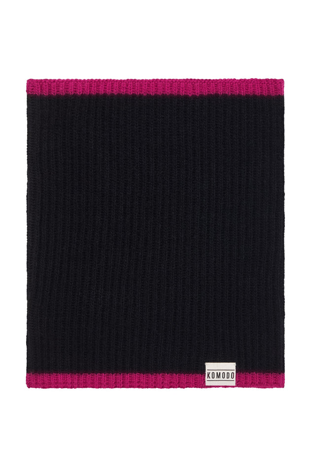 Imogen Merino Blend Neck Warmer Black