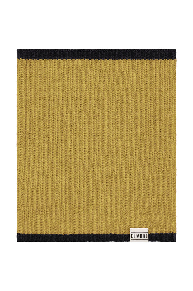 Imogen Merino Blend Neck Warmer Mustard