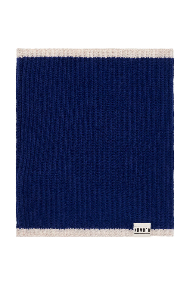 Imogen Merino Blend Neck Warmer Navy