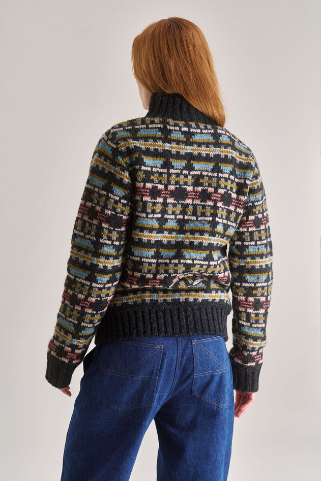 POOJA Fleece Lined Wool Jacket