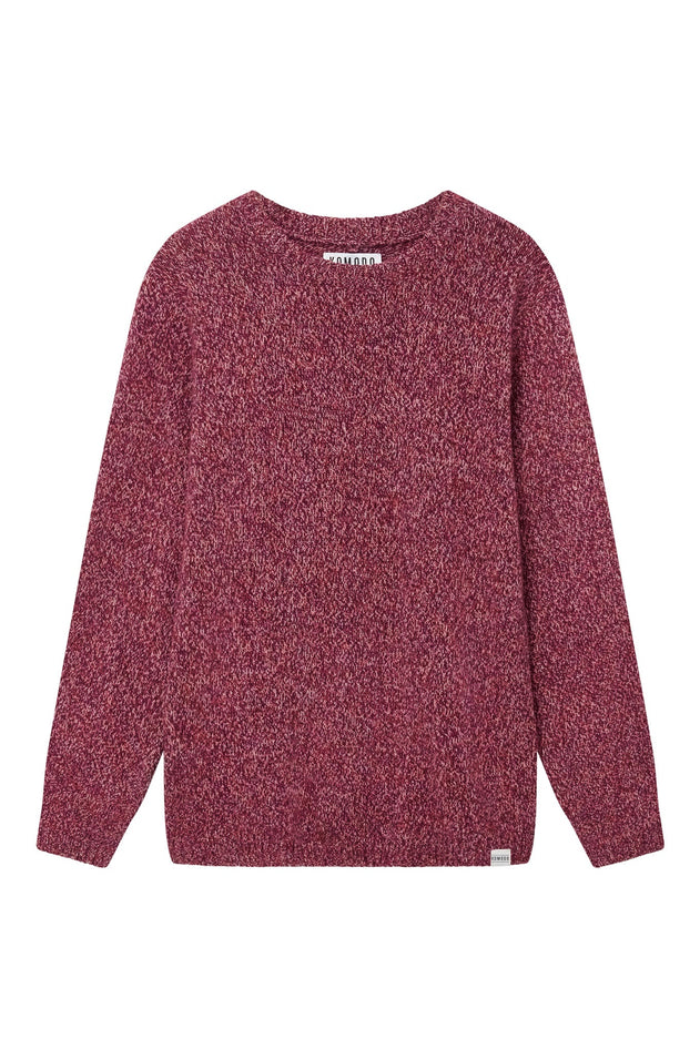 Wolf Merino Wool Jumper Cherry