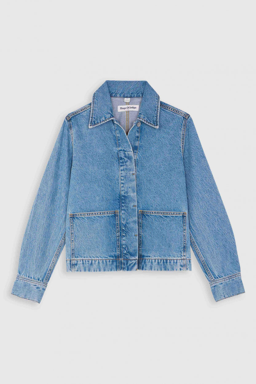 Ota Denim Jacket Cindy Mid Worn