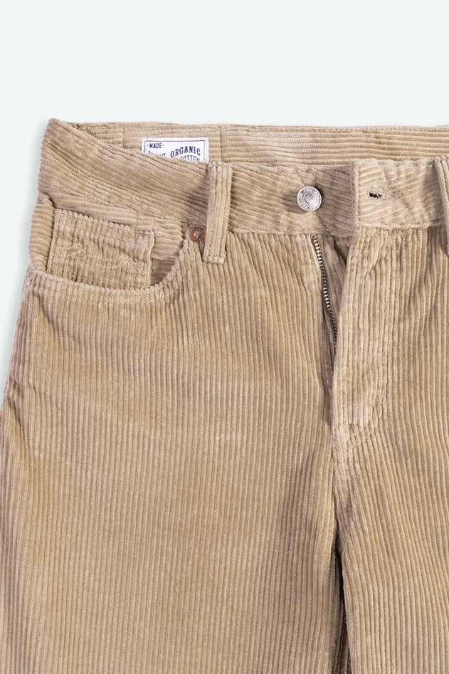 Jane Corduroy Trousers Silver Mink