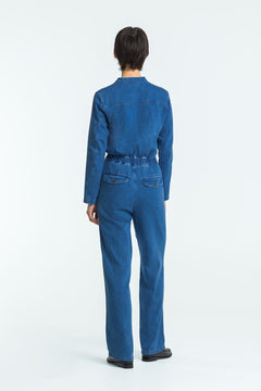 Ankan Denim Jumpsuit Mid Used Blue
