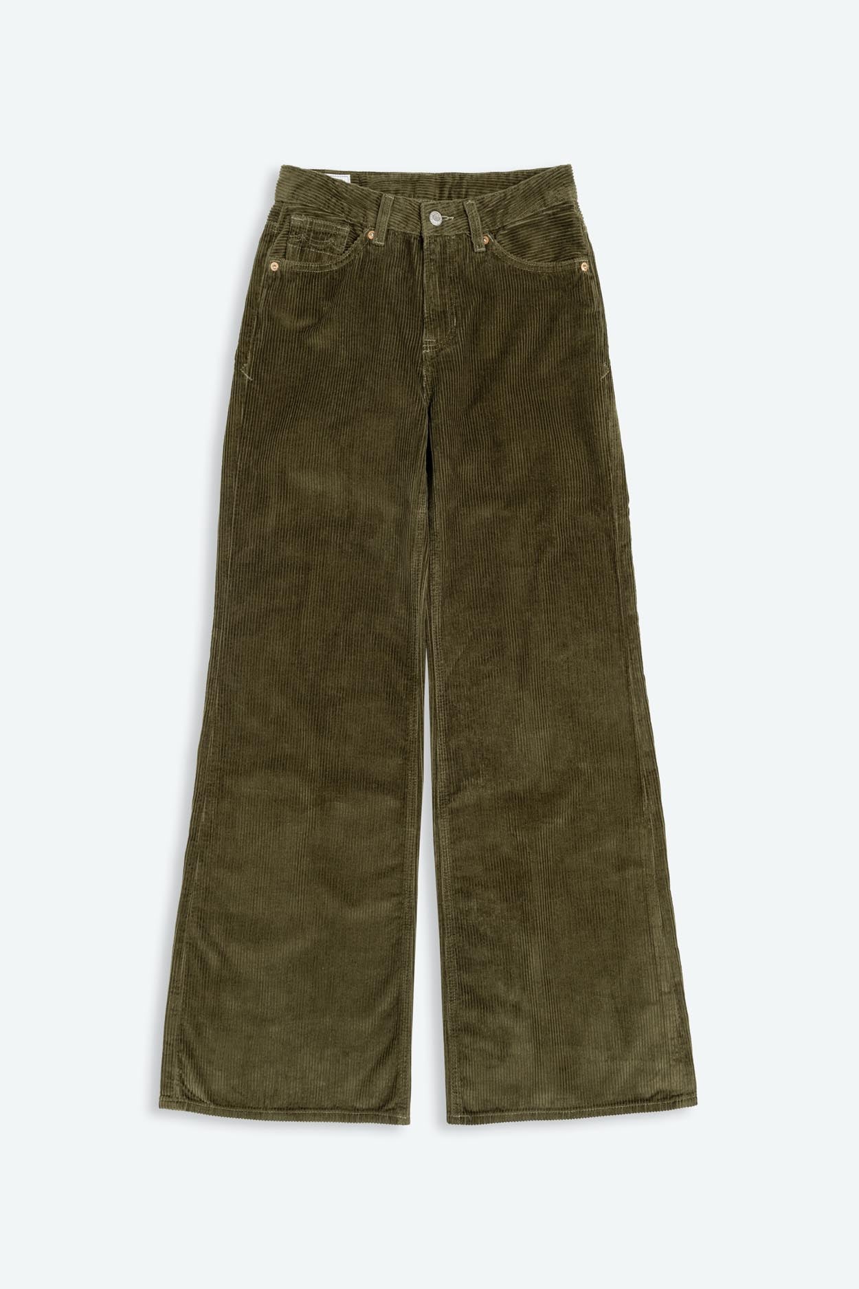 Jane Corduroy Trousers Burnt Olive