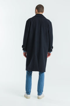 Masako Unisex Coat Maritime Blue