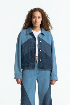 Birgitte Denim Jacket Paneling