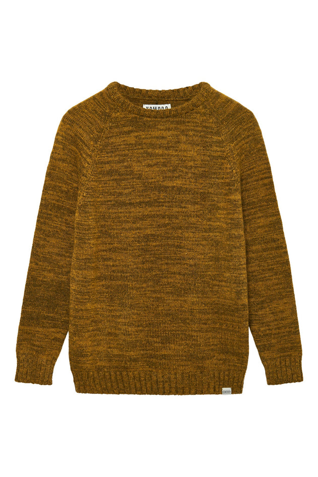 Elijah Mohair Blend Jumper Mustard
