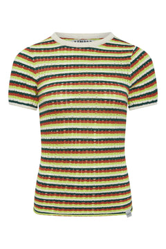 Penelope Cotton T-Shirt Lime Green