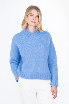 Kaamos Knit Sweater Blue