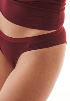 Kamilla Underpants 3-Pack Bordeaux