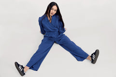 Kangra Tencel Jumpsuit Navy