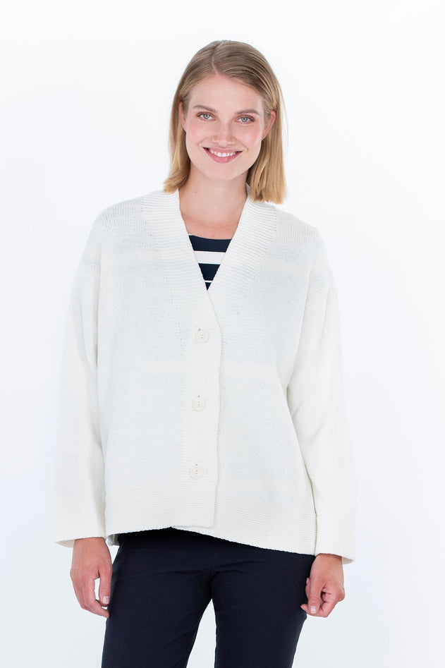 Karviainen Cardigan White