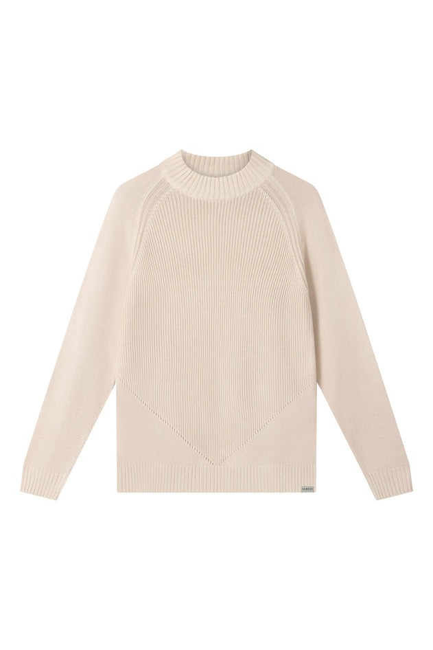 KATE Merino Wool Jumper - Sand