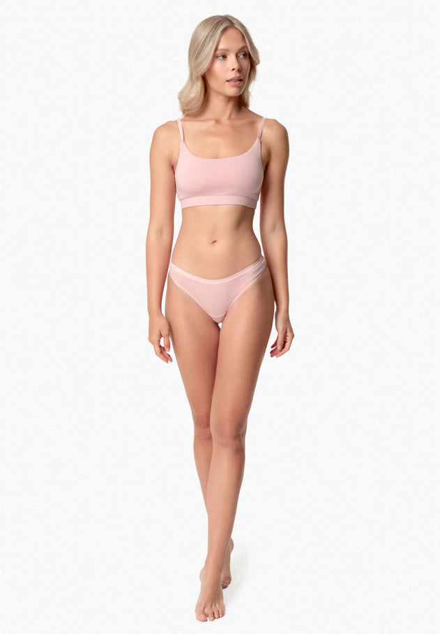Kavinn Tanga Underpants 3 Pack Dusty Pink