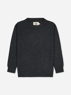 Kids' Cashmere Sweater Anthracite