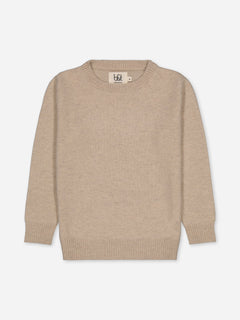 Kids' Cashmere Sweater Beige