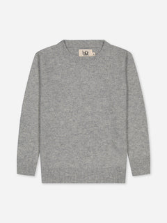 Kids' Cashmere Sweater Grey