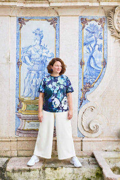 T-Shirt Blue Anemone