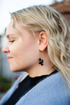 Anamika Earrings Black