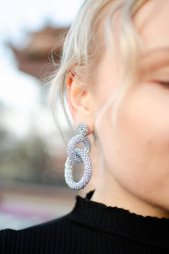 Gia Earrings Ice Blue