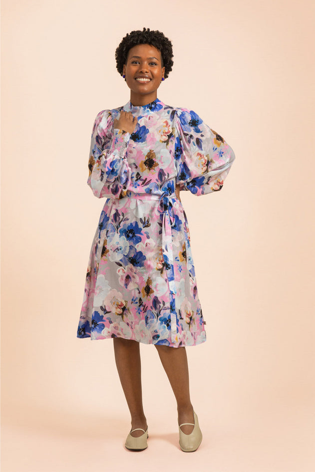 Puff Dress Lilac Anemone