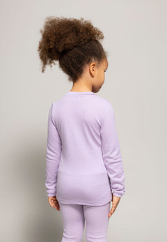 Kids' Aava Merino Shirt Purple