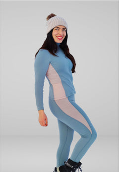 Usva Merino Leggings Blueberry