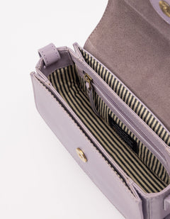 Kendalini Classic Leather Bag Lavender