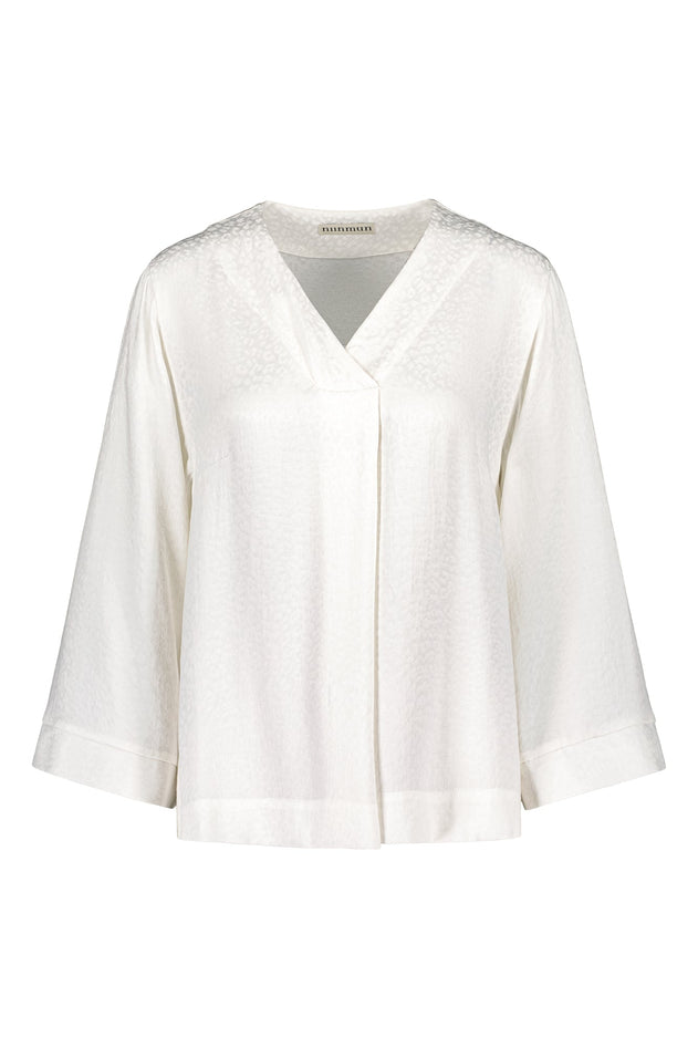 Korppoo Blouse Island White