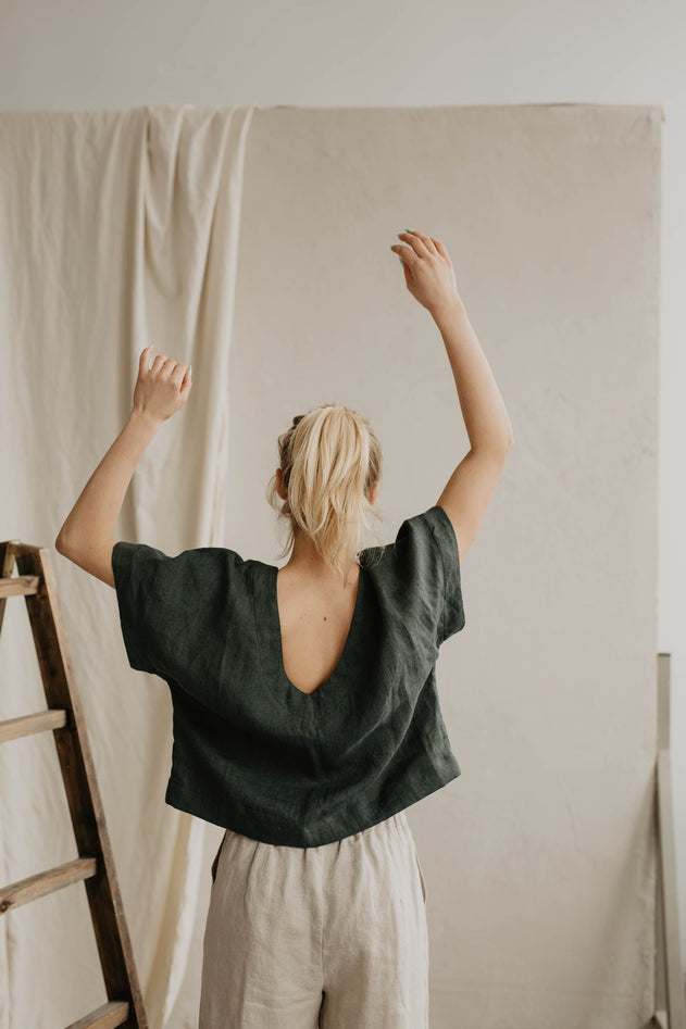 Vytė Linen Top