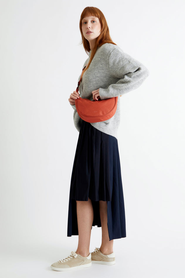 Lua Half Moon Bag Orange