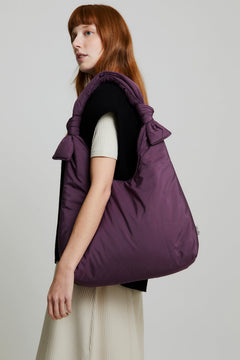 Biwa Puffy Bag Plum