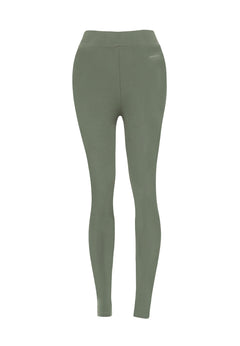 Leila Organic Cotton Leggings Olive