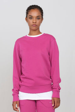 Women's Crewneck Sweatshirt Fuchsia