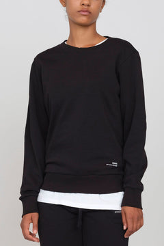 Women's Crewneck Sweatshirt Black