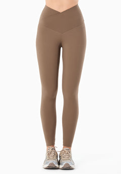 LIBBY High Waist Leggings Brown