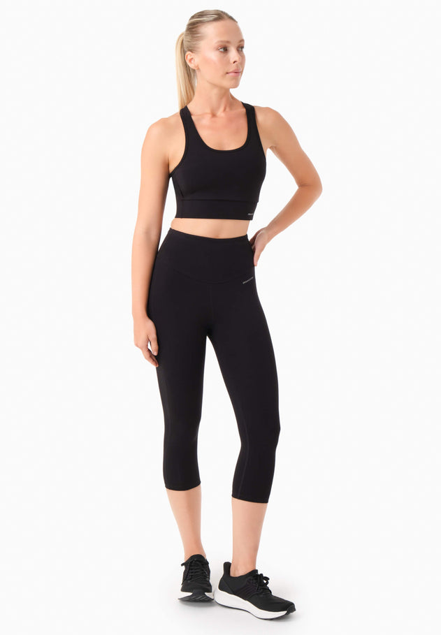Lissa Capri Leggings Black