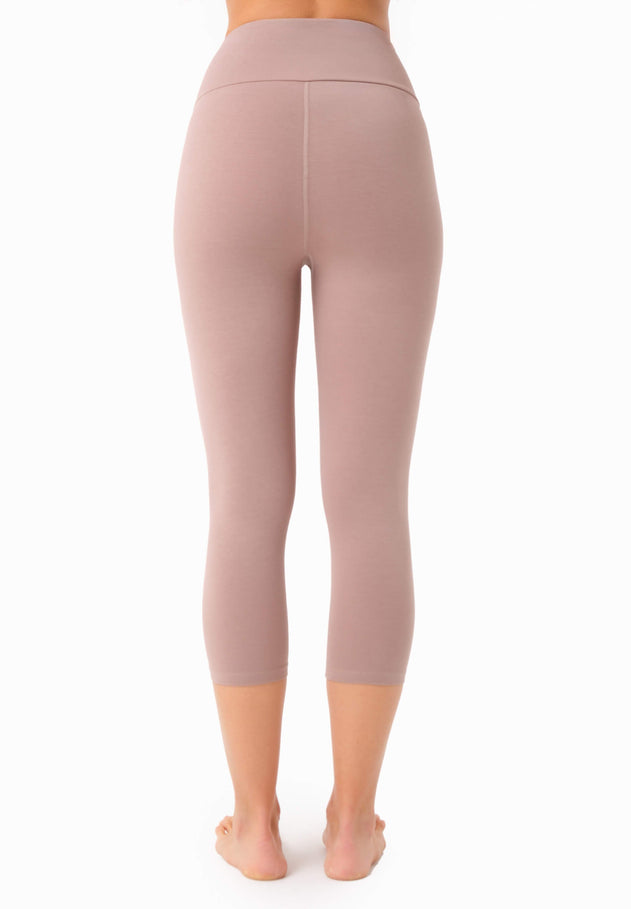 Lissa Capri Leggings Mocha