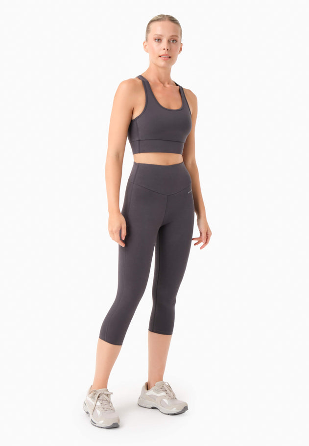 Lissa Capri Leggings Shadow Grey