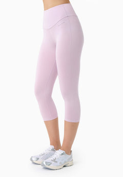 Lissa Capri Leggings Soft Lilac