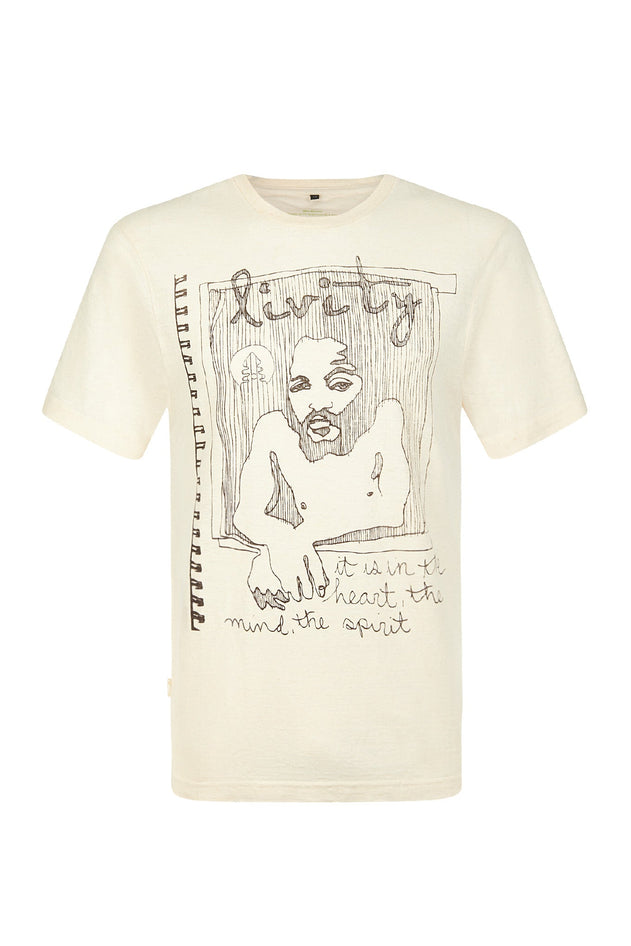 Livity Hemp T-Shirt Spirit Cream
