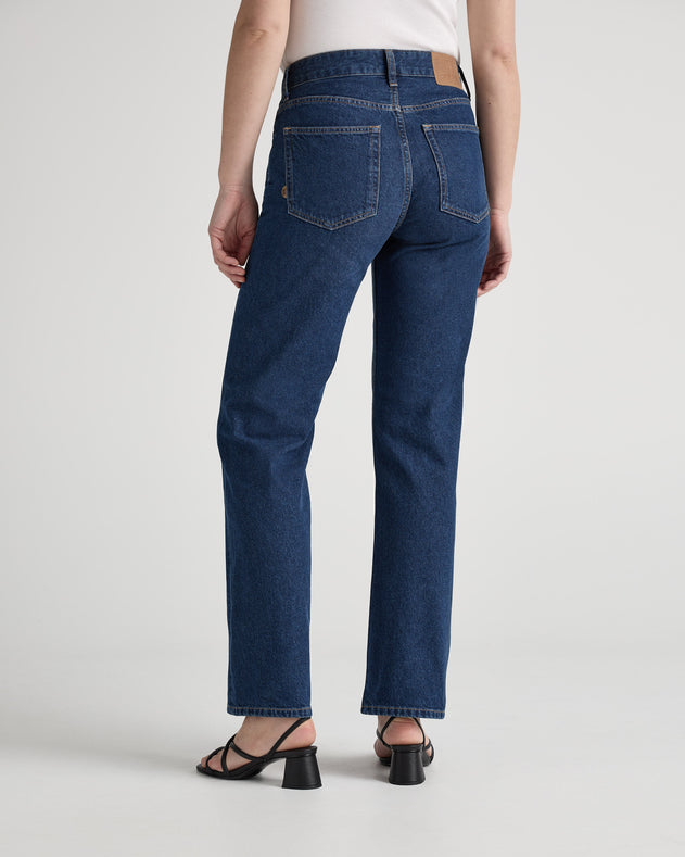 Jamie Mid Loose Jeans Stone Indigo